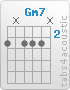 Accord Gm7 (3,x,3,3,3,x)